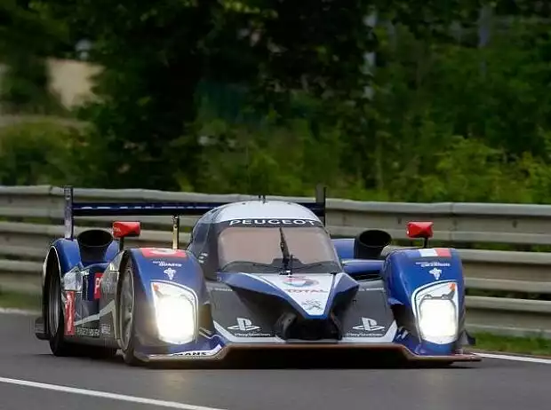 Sébastien Bourdais im Peugeot 908 HDi FAP Titel-Bild zur News: Sébastien Bourdais im Peugeot 908 HDi FAP