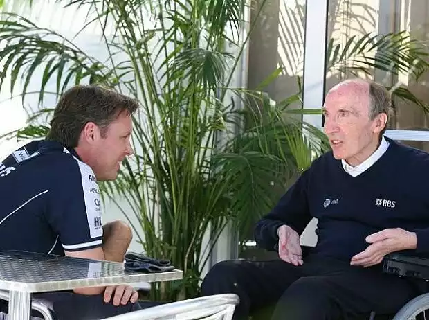 Sam Michael (Technischer Direktor), Frank Williams (Teamchef) Titel-Bild zur News: Sam Michael (Technischer Direktor), Frank Williams (Teamchef)