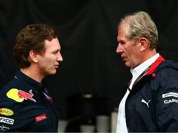 Titel-Bild zur News: Christian Horner (Teamchef), Helmut Marko