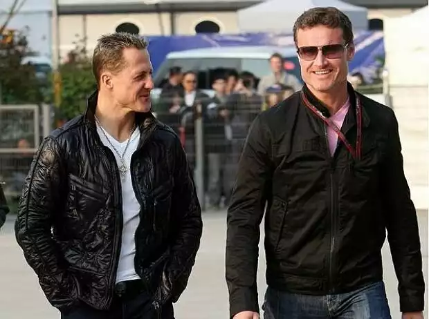 David Coulthard, Michael Schumacher Titel-Bild zur News: David Coulthard, Michael Schumacher