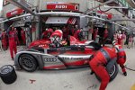 Marcel Fässler, Benoit Treluyer und Andre Lotterer (Audi)