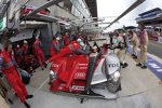 Mike Rockenfeller, Romain Dumas und Timo Bernhard (Audi)