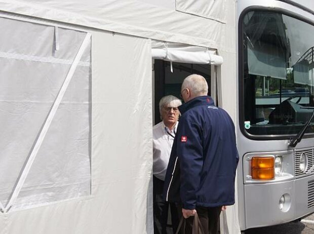 Bernie Ecclestone Karl-Josef Schmidt Bernie Ecclestone Karl-Josef Schmidt