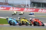Loris Capirossi (Suzuki) vor Héctor Barberá (Aspar) und Casey Stoner (Ducati)