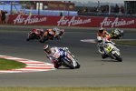 Jorge Lorenzo (Yamaha) vor Randy de Puniet (LCR)