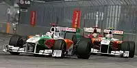Bild zum Inhalt: Force India von Fahrstandards enttäuscht