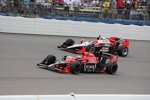  Marco Andretti und Helio Castroneves