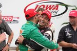 Gute Freunde kann niemand trennen: Tony Kanaan und Helio Castroneves