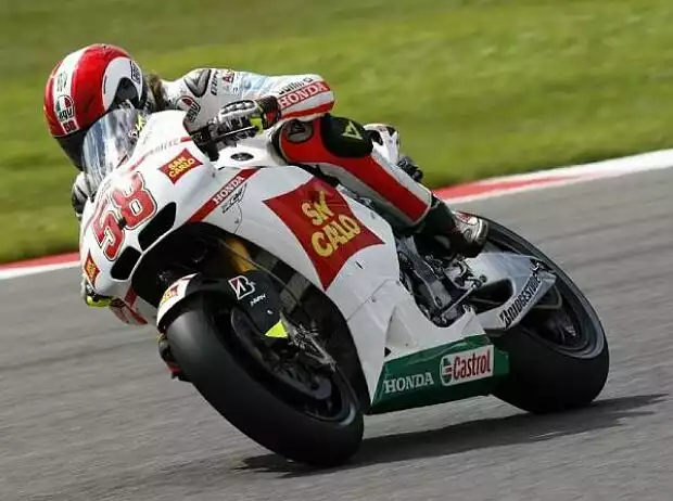 Marco Simoncelli Titel-Bild zur News: Marco Simoncelli