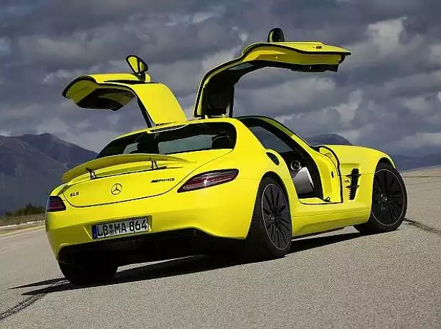 Mercedes-Benz SLS AMG E-Cell Titel-Bild zur News: Mercedes-Benz SLS AMG E-Cell