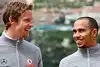 Bild zum Inhalt: Button und Hamilton: Erfolg macht Freunde