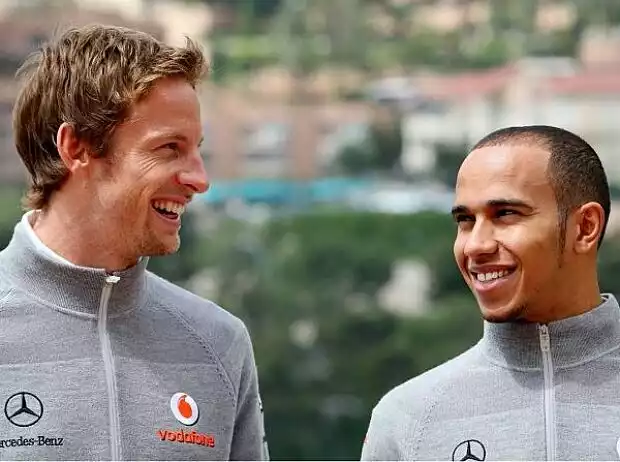 Jenson Button, Lewis Hamilton Titel-Bild zur News: Jenson Button, Lewis Hamilton