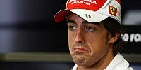 Bild zum Inhalt: Alonso: Neuer Ferrari gut - bei Tempo 60!