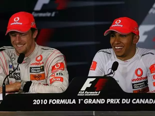Lewis Hamilton, Jenson Button Titel-Bild zur News: Lewis Hamilton, Jenson Button