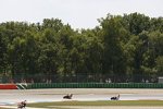 Daniel Pedrosa (Honda), Andrea Dovizioso (Honda) und Marco Simoncelli (Gresini) 