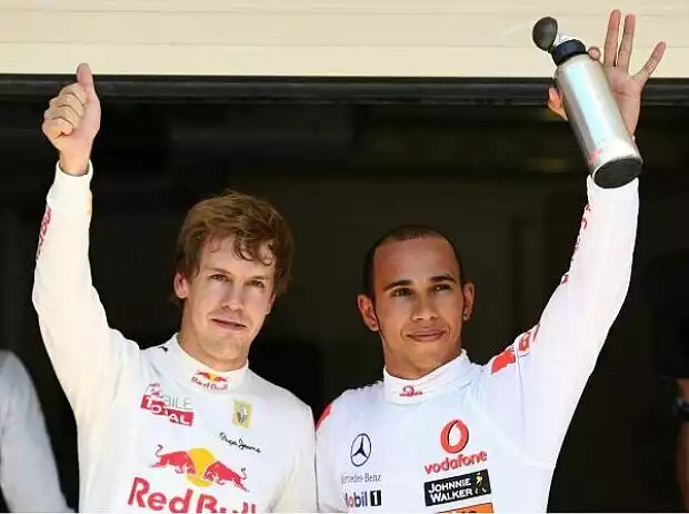 Sebastian Vettel, Lewis Hamilton Titel-Bild zur News: Sebastian Vettel, Lewis Hamilton