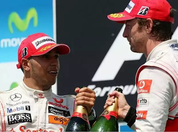 Lewis Hamilton, Jenson Button Titel-Bild zur News: Lewis Hamilton, Jenson Button