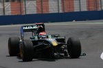 Jarno Trulli (Lotus) ohne Frontflügel