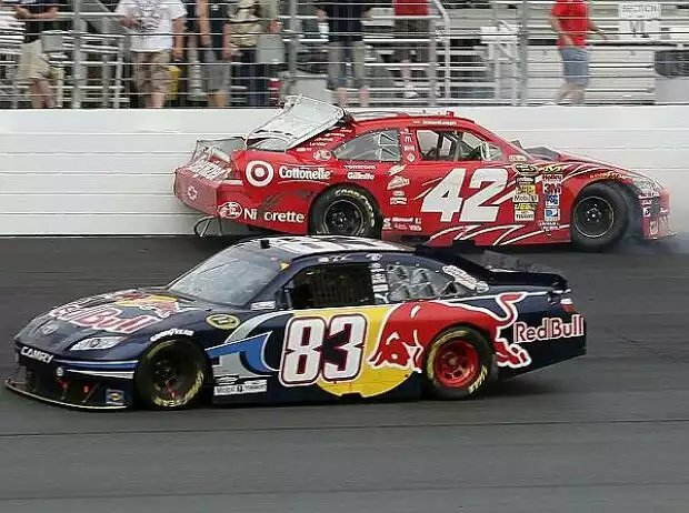 Juan Pablo Montoya, Reed Sorenson Titel-Bild zur News: Juan Pablo Montoya, Reed Sorenson