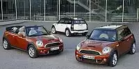 Mini, Mini Cabrio und Mini Clubman des neuen Modelljahrgangs