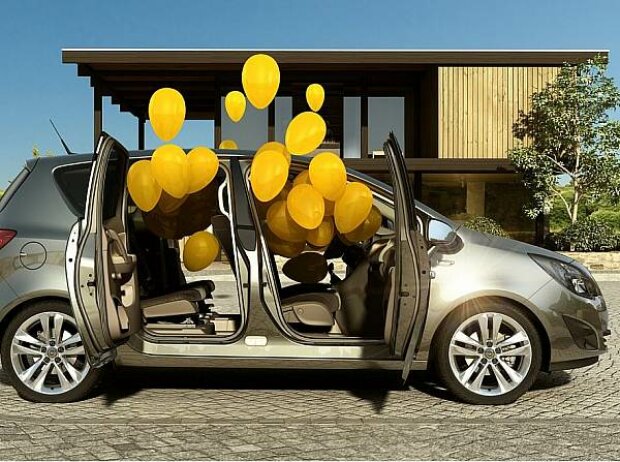 Titel-Bild zur News: Opel Meriva in 3D-Werbefilm