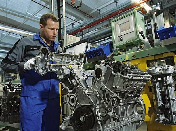 Titel-Bild zur News: V6-Dieselmotor Daimler