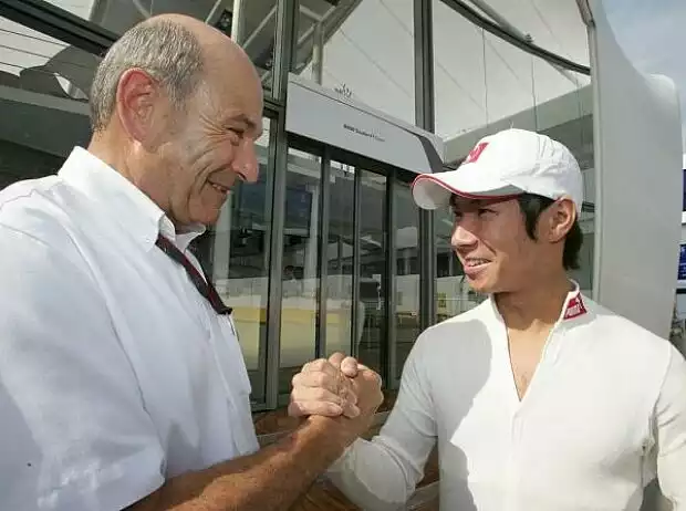 Peter Sauber, Kamui Kobayashi Titel-Bild zur News: Peter Sauber, Kamui Kobayashi