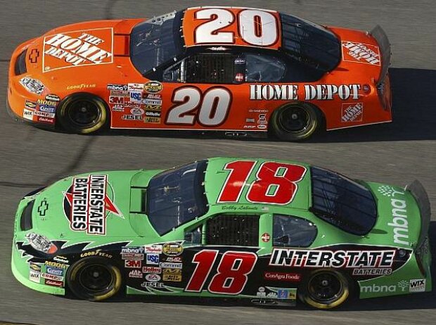 Bobby Labonte, Tony Stewart Bobby Labonte, Tony Stewart