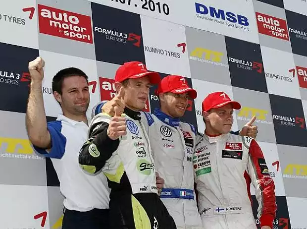 Edoardo Mortara, Marco Wittmann, Valtteri Bottas Titel-Bild zur News: Edoardo Mortara, Marco Wittmann, Valtteri Bottas