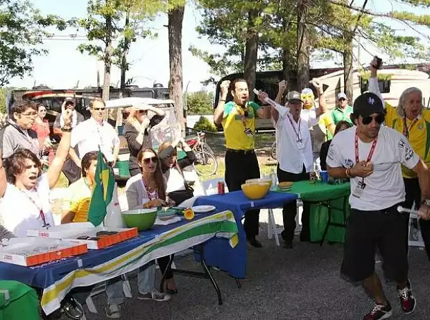 Tor für Brasilien Watkins Glen WM 2010 Titel-Bild zur News: Tor für Brasilien Watkins Glen WM 2010