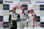 Marco Wittmann (Signature), Edoardo Mortara (Signature) und Valtteri Bottas (ART)