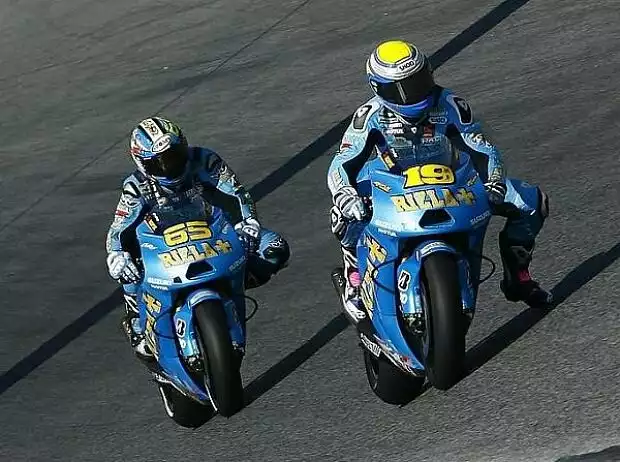 Álvaro Bautista, Loris Capirossi Titel-Bild zur News: Álvaro Bautista, Loris Capirossi