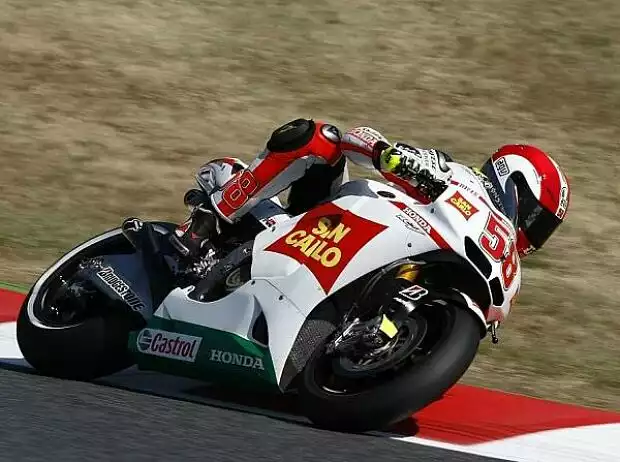 Marco Simoncelli Titel-Bild zur News: Marco Simoncelli