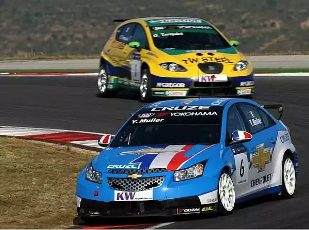 Gabriele Tarquini, Yvan Muller Titel-Bild zur News: Gabriele Tarquini, Yvan Muller
