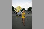 Gridgirl von Bruno Spengler (HWA-Mercedes) 