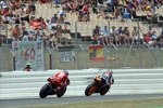 Casey Stoner (Ducati) und Daniel Pedrosa (Honda) 