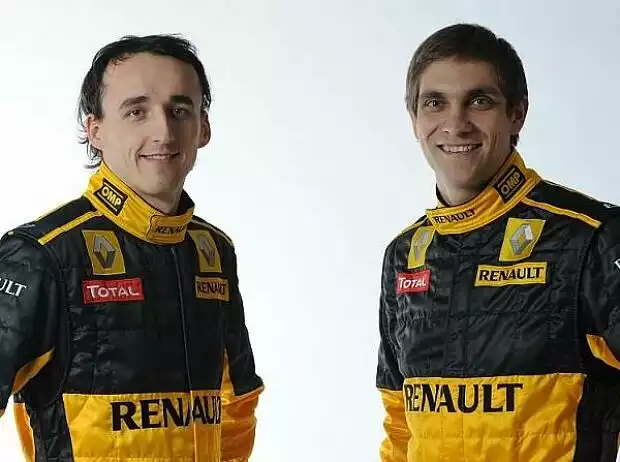 Titel-Bild zur News: Robert Kubica und Vitaly Petrov