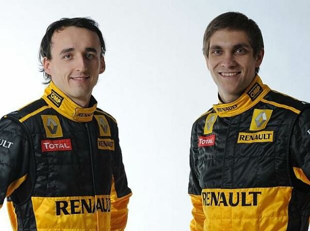 Titel-Bild zur News: Robert Kubica und Vitaly Petrov