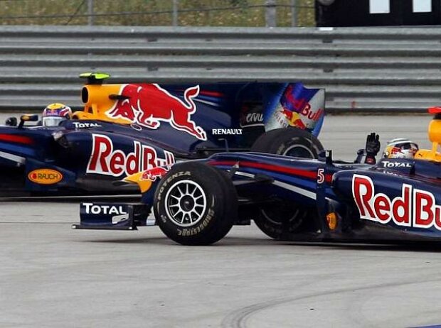 Mark Webber und Sebastian Vettel