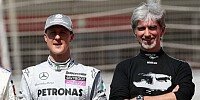 Bild zum Inhalt: Hill über Schumacher: "Schreibt ihn nicht ab"