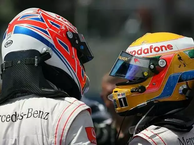 Lewis Hamilton, Jenson Button Titel-Bild zur News: Lewis Hamilton, Jenson Button