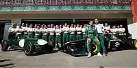 Lotus-Gruppenfoto zum 500. Grand Prix