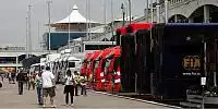 Formel-1-Paddock