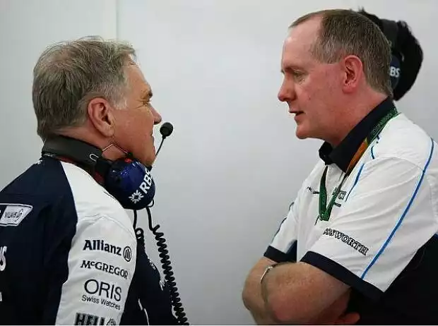 Titel-Bild zur News: Patrick Head und Mark Gallagher
