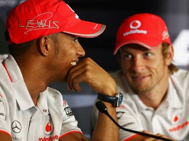 Jenson Button, Lewis Hamilton