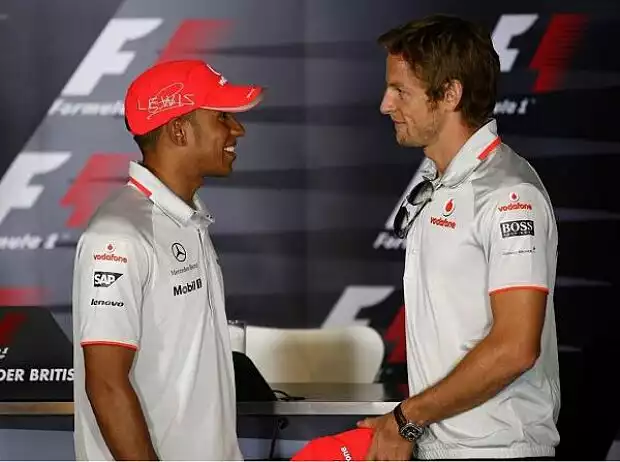 Jenson Button, Lewis Hamilton Titel-Bild zur News: Jenson Button, Lewis Hamilton
