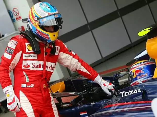 Fernando Alonso, Mark Webber Titel-Bild zur News: Fernando Alonso, Mark Webber