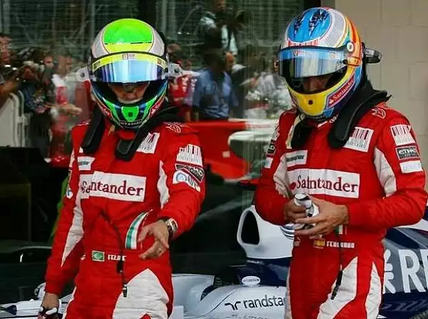 Titel-Bild zur News: Felipe Massa, Fernando Alonso