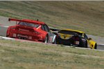 Flying-Lizard-Porsche und Corvette