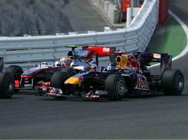 Lewis Hamilton und Sebastian Vettel Lewis Hamilton und Sebastian Vettel